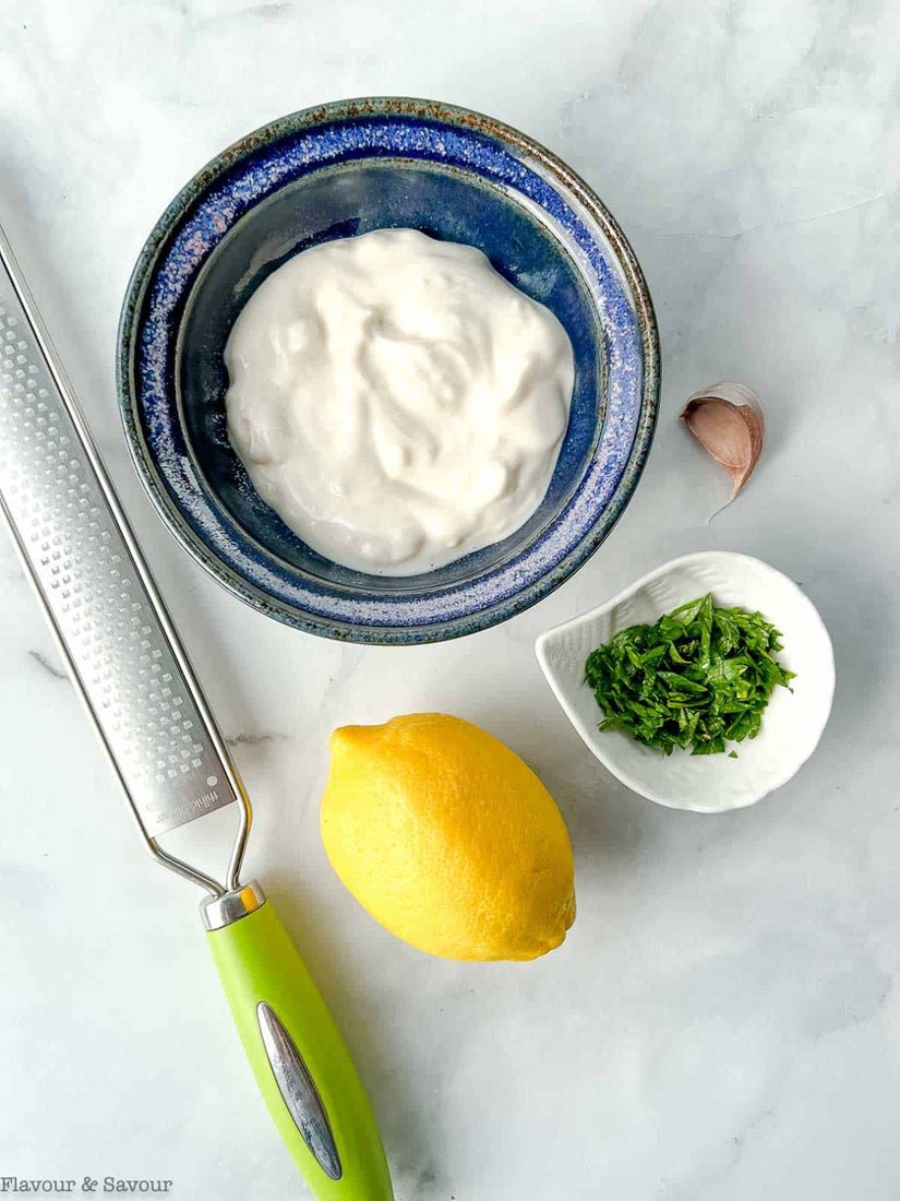 Lemon garlic aioli